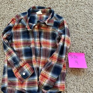 Boys button up shirt